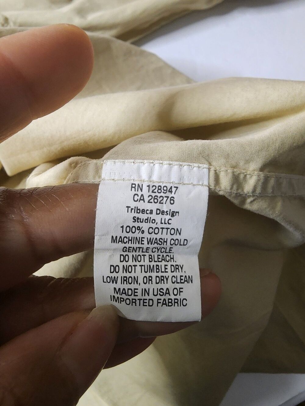 Nili Lotan Kelsey Shirt Womens Medium Khaki USA Made - Picture 8 of 8